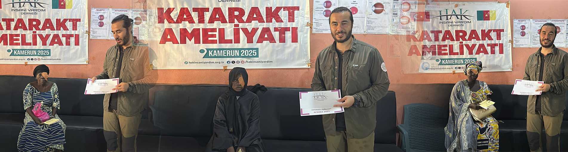 Kamerun'da Katarakt Ameliyatı