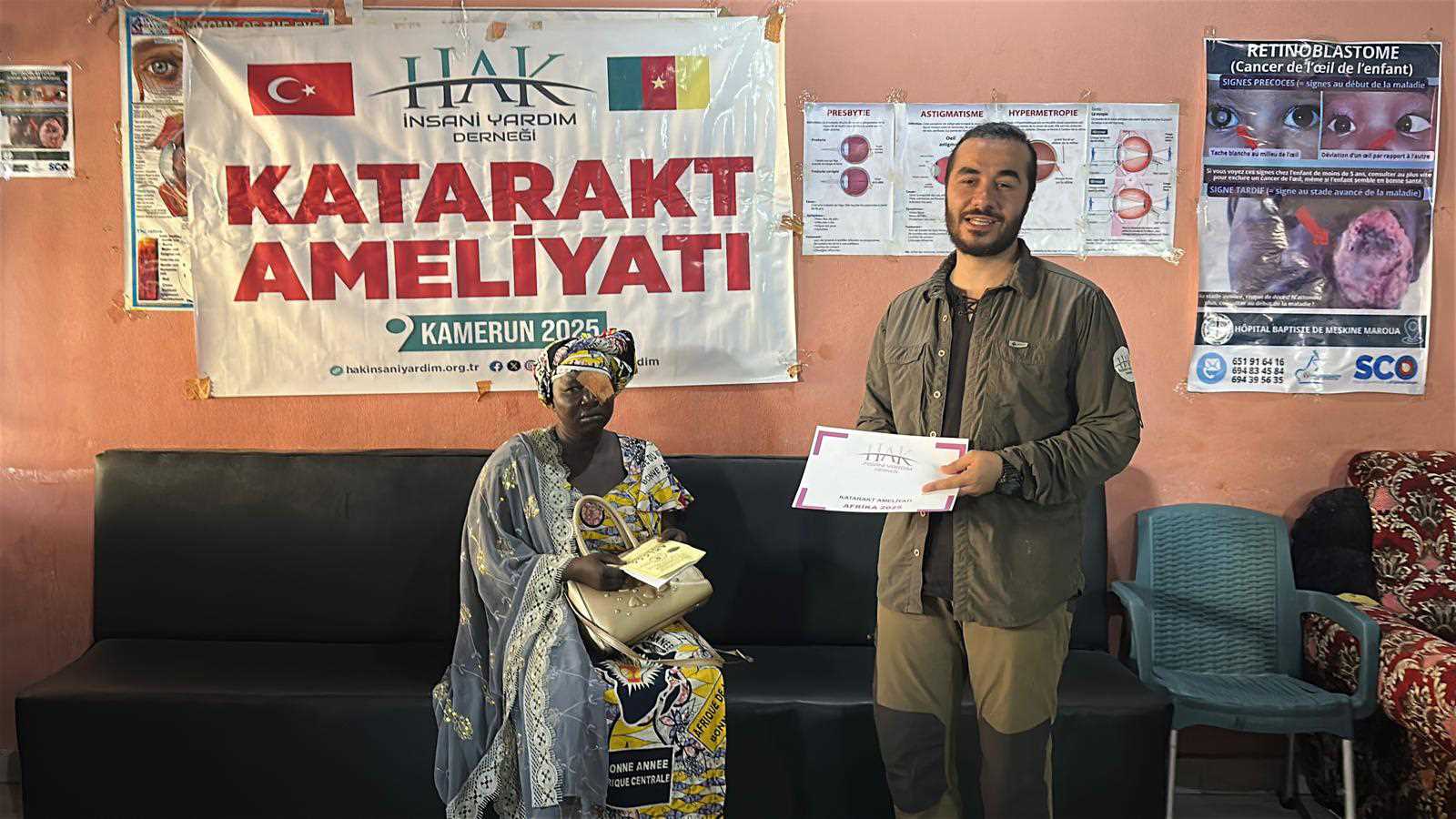 Kamerun'da Katarakt Ameliyatı kamerun katarakt (1)