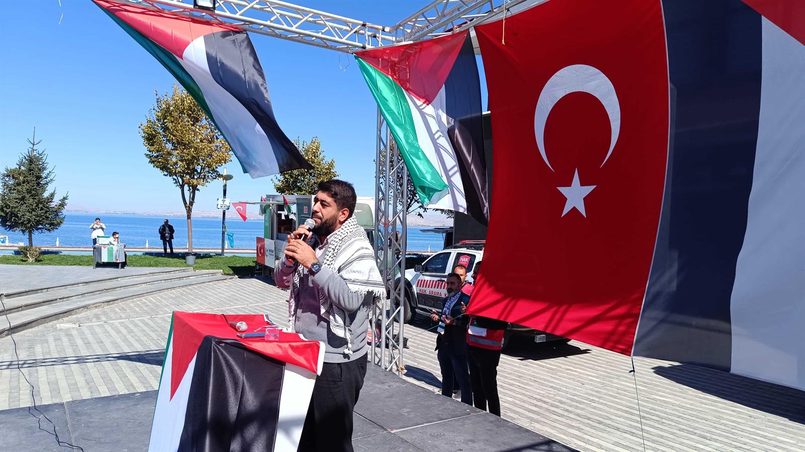 Van'da Gazze Buluşması van gaza (5)-min