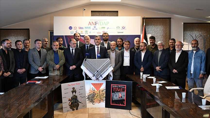 Ankara'da STK'lardan Gazze Çağrısı ankara  (1)