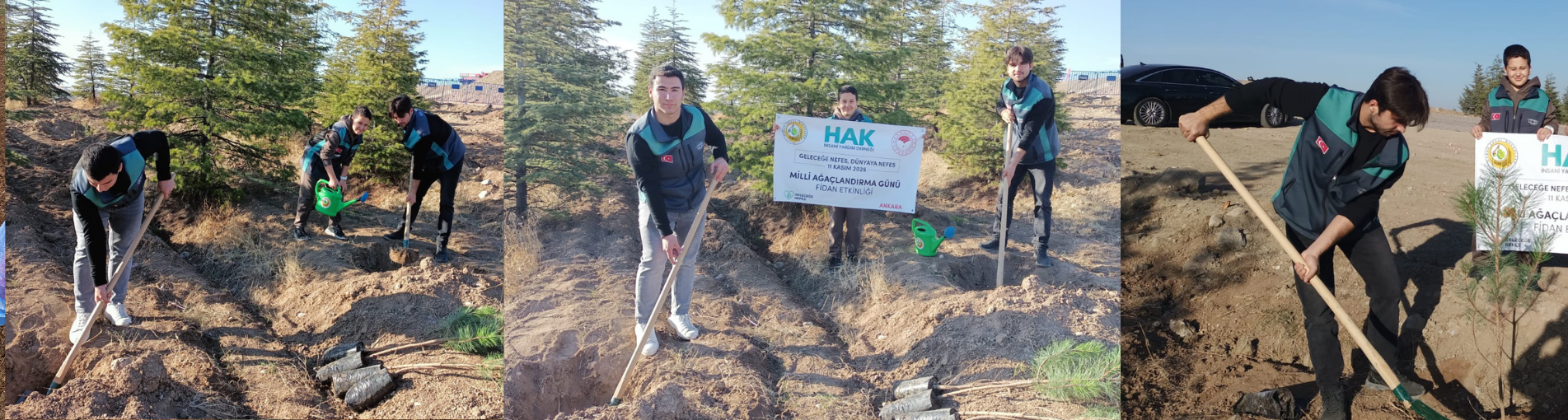 Ankara'da Fidan Dikim Etkinliği