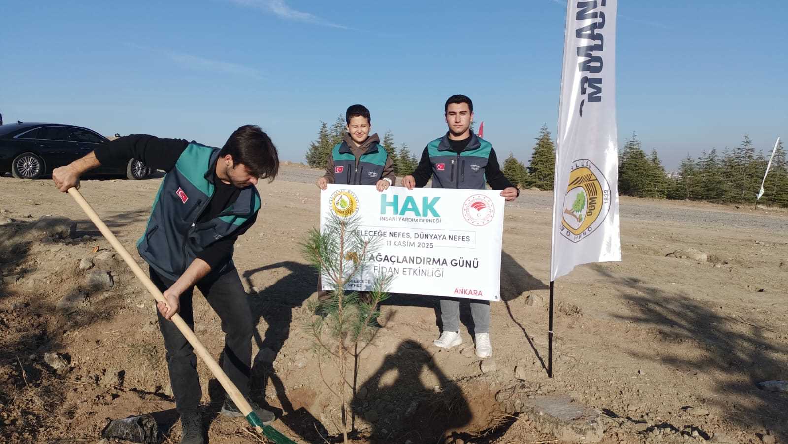 Ankara'da Fidan Dikim Etkinliği ankara (2)