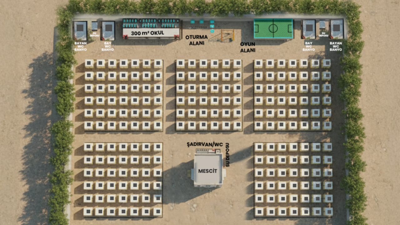 Basında Gazze Çadır Kent Projemiz ümit bakır