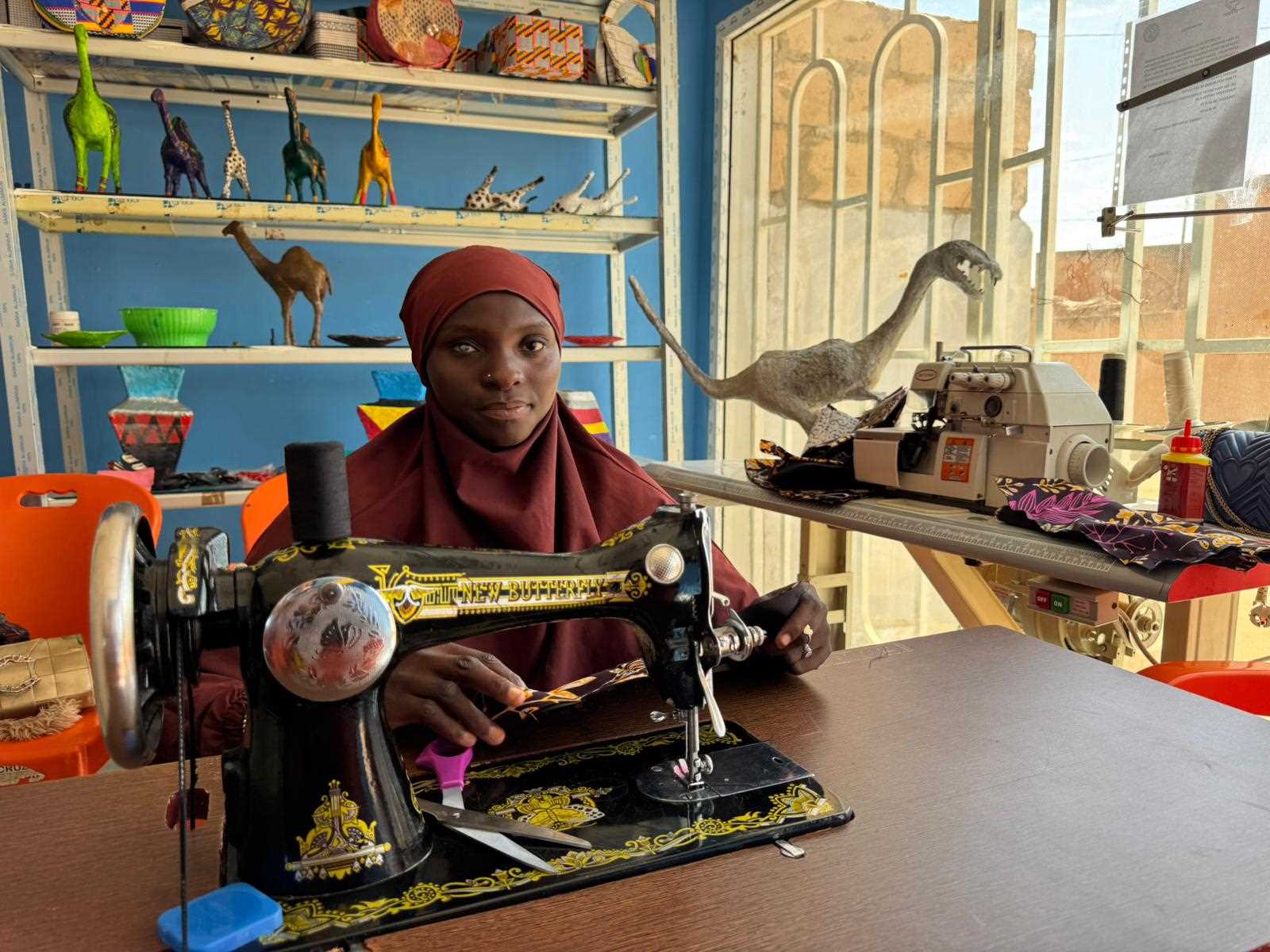 Nijer'de Dikiş Makinası Dağıtımı dikiş mak (2)