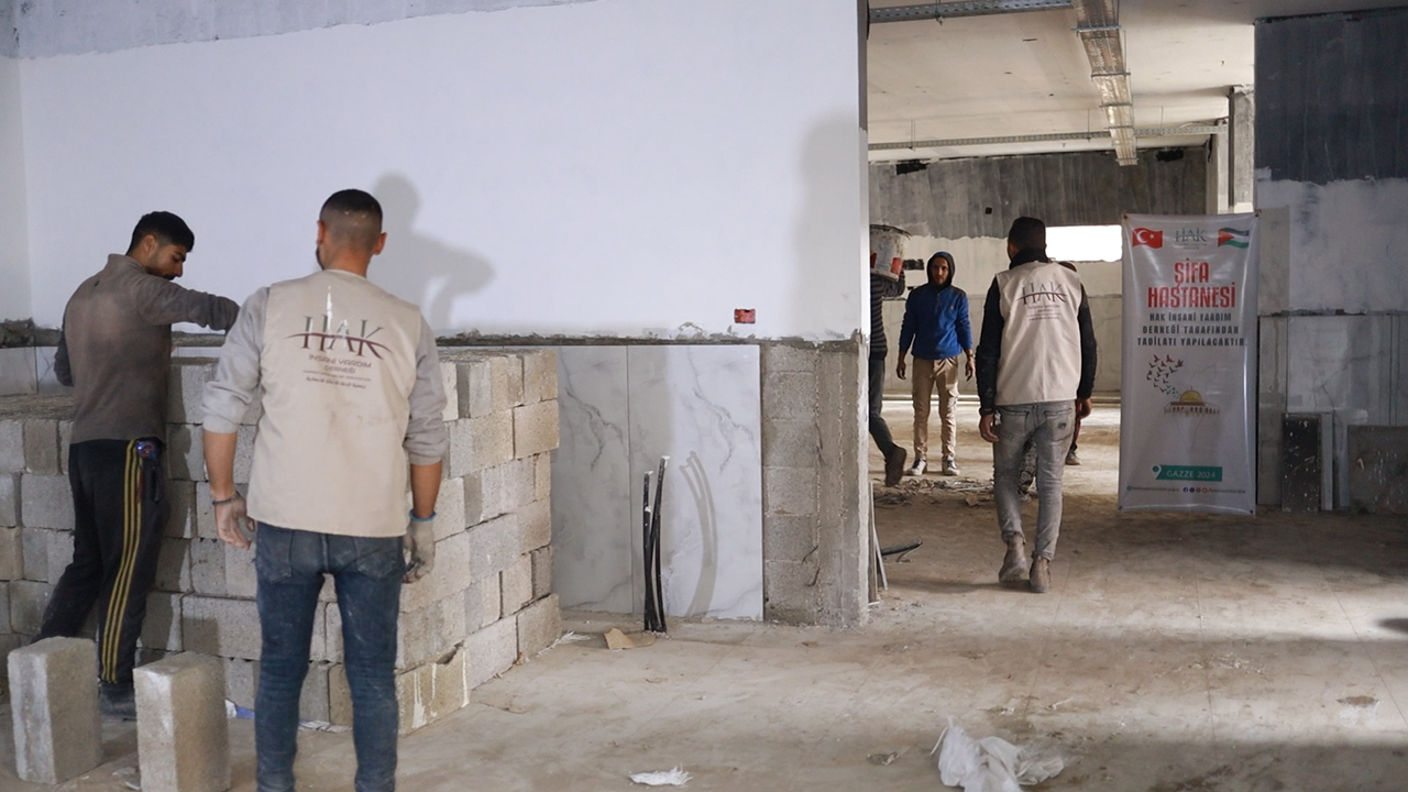 Gazze'nin Yaralarını Hak İnsani Yardım Derneği Sarıyor 9